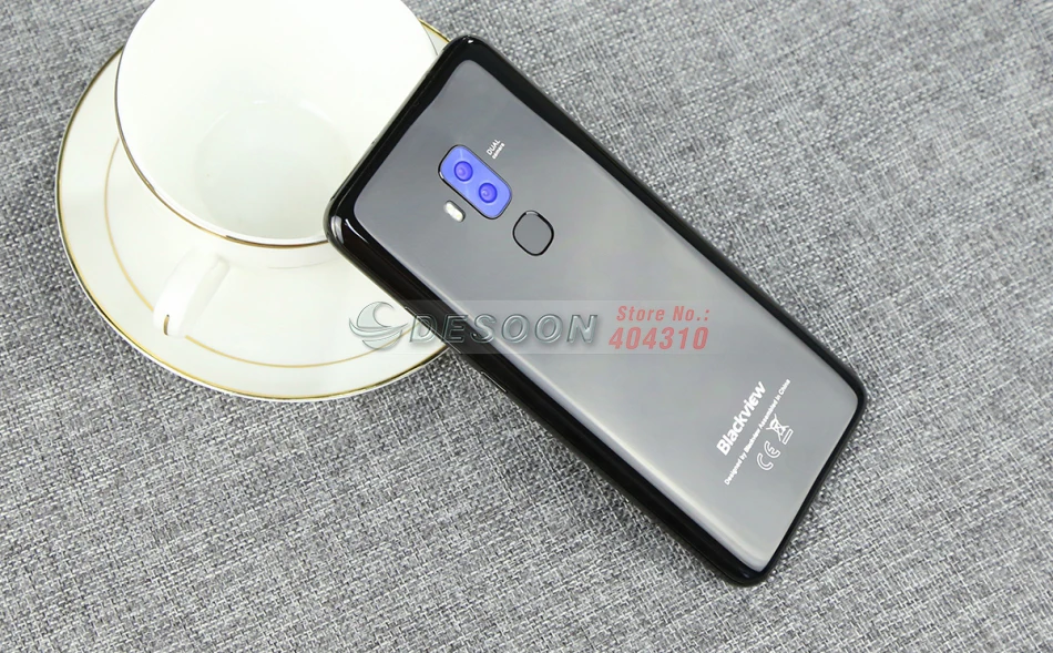 Blackview S8 смартфон 5,7 "18:9 соотношение сторон Бесконечность Экран 4G 4 камеры 4G B + 6 4G B mt6750t восемь ядер отпечатков пальцев мобильный телефон