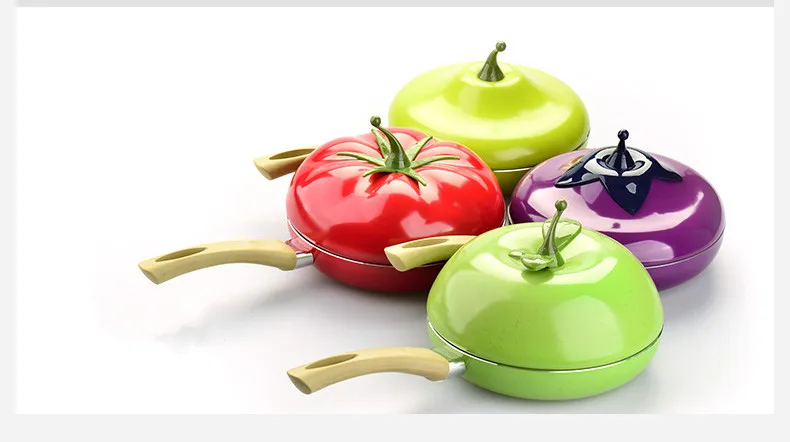 Специальное предложение плодов томата сковорода стейк Цвет кастрюля Яичница табачного дыма антипригарным с крышкой