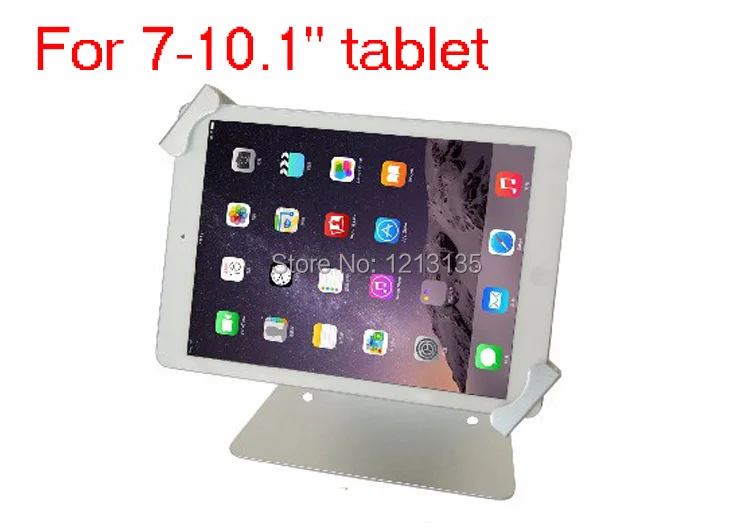 

7~10.1 inch tablet security table stand lock holder mounting desktop support display mount for Samsung Galaxy Tab android