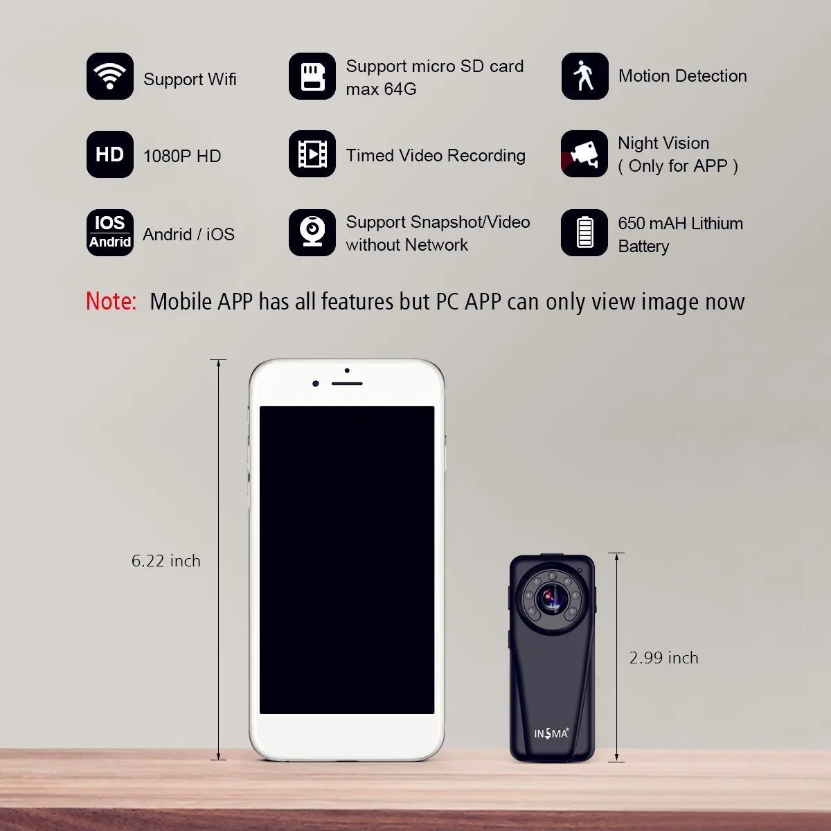 Новейшая модель P2P мини Камера Wi Fi HD 1080 P IP видео цифровой видеорегистратор для