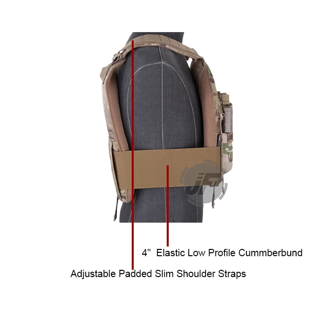 Emerson LBX-4019 419 Armatus Slick Plate Carrier жилет EmersonGear Body Armor Тактический легкий Регулируемый Molle боевой жилет