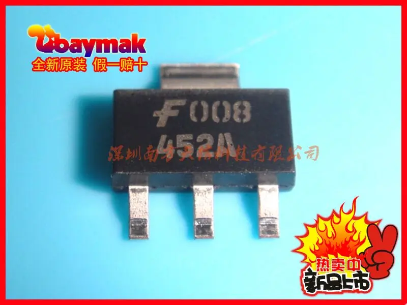 (10 шт./лот) NDT452P 452A TO-223 NDT452AP оригинальный новый | Электронные компоненты и