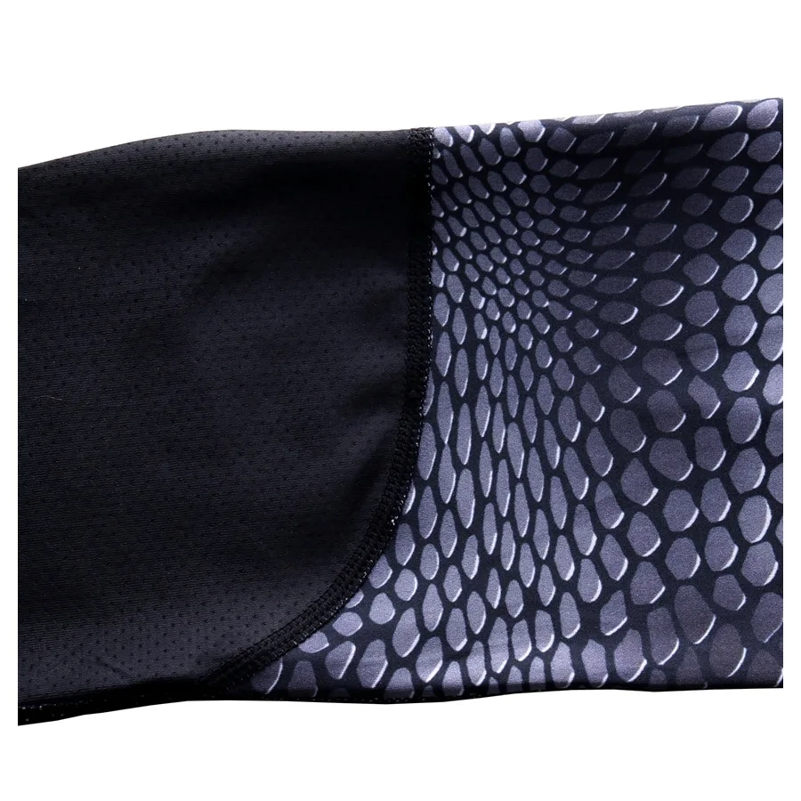 Pro Running Tights Men Compression Pants Dry Fit Snakeskin Printed Breathable Fitenss Gym Workout Sports Wear for Gym Leggings