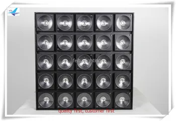 

6 pieces/lot 25x30W 3 in 1 LED Matrix light 25 heads LED RGB indoor dmx led blinder
