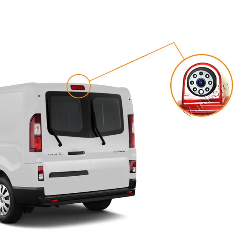 Renault Trafic brake light reversing camera installation guide