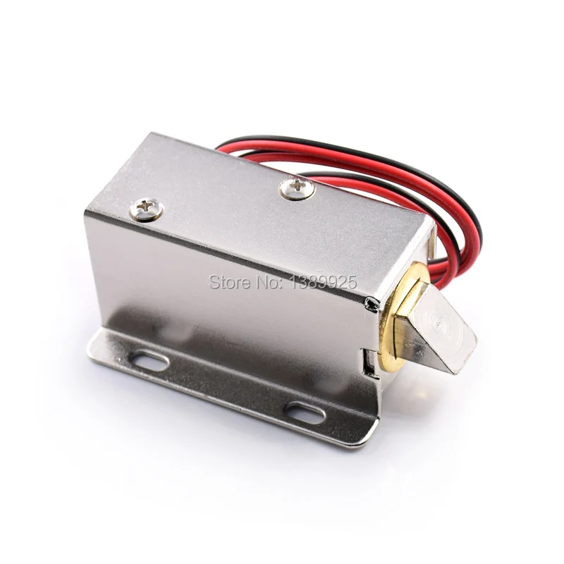New Cabinet Door Electric Lock Assembly Solenoid DC 12V For Drawer Sauna | Электронные компоненты и