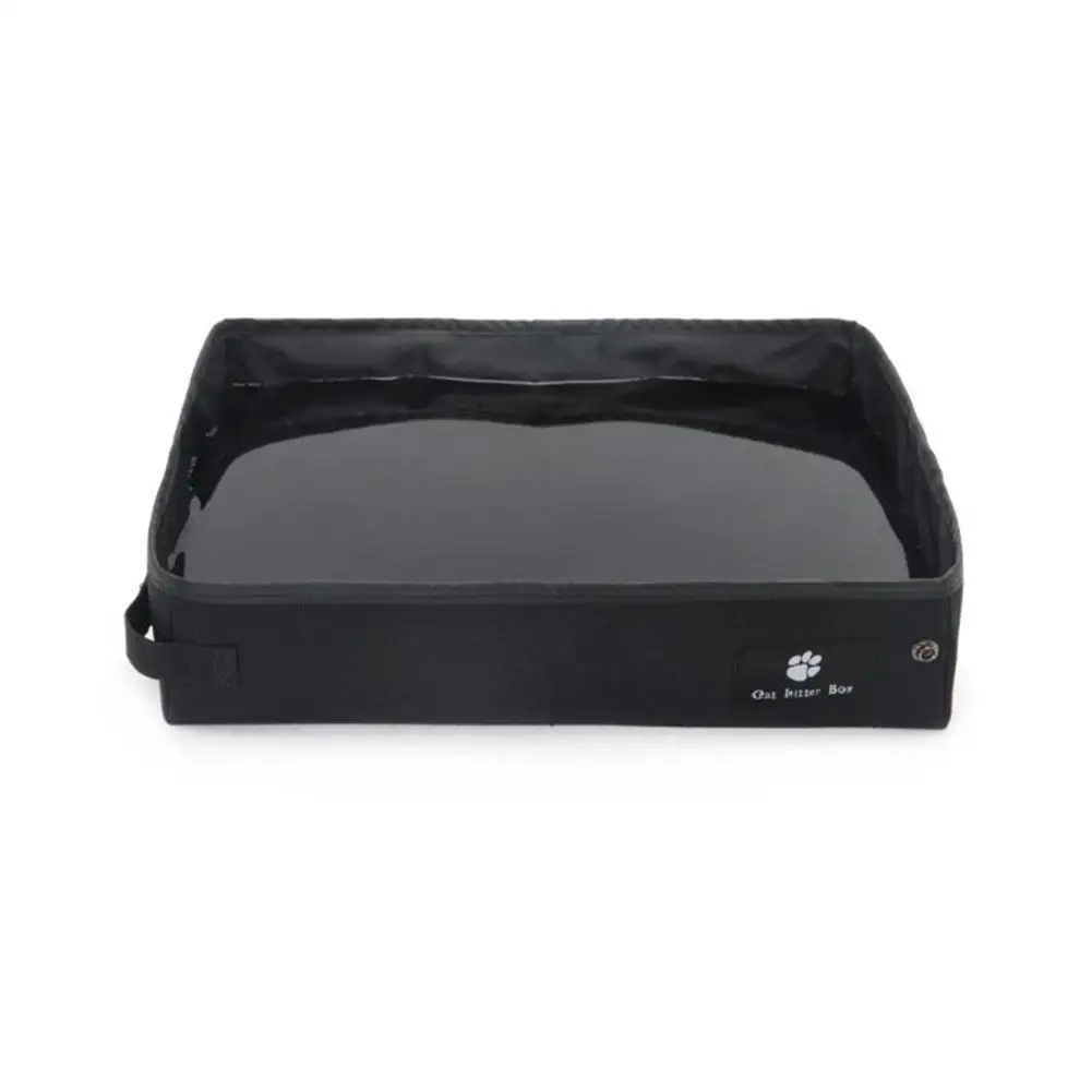 High-grade Cat Litter Box Folding Waterproof Cat Litter Carrier box Cat Toilet Outdoor Cat Litter Box