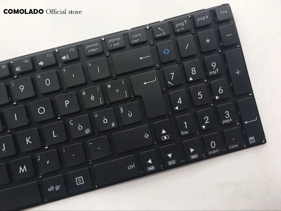 IT Italian Keyboard For ASUS X550 D552 R510 R513 X552 D551 P552 Black Without Frame Keyboard IT Layout (2)