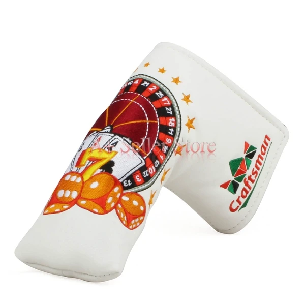 Счастливого Рождества* пользовательские игральные карты казино Golf Blade& Mallet Putter Cover 1 шт. головные уборы oem с магнитом