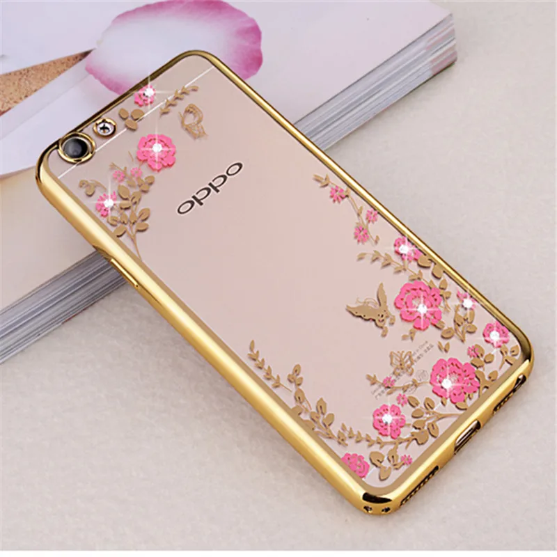electroplate soft tpu for oppo a39 bling luxury secret garden flower cover for electroplate soft tpu for oppo a39 bling luxury secret garden flower cover for
