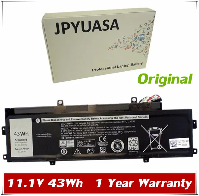 JPYUASA 11.1V 3280mAh 36.4Wh Original 5R9DD XKPD0 Laptop Battery For DELL Chromebook 11 3120 P22T built-in Tablet JPYUASA 11.1V 3280mAh 36.4Wh Original 5R9DD XKPD0 Laptop Battery For DELL Chromebook 11 3120 P22T built-in Tablet