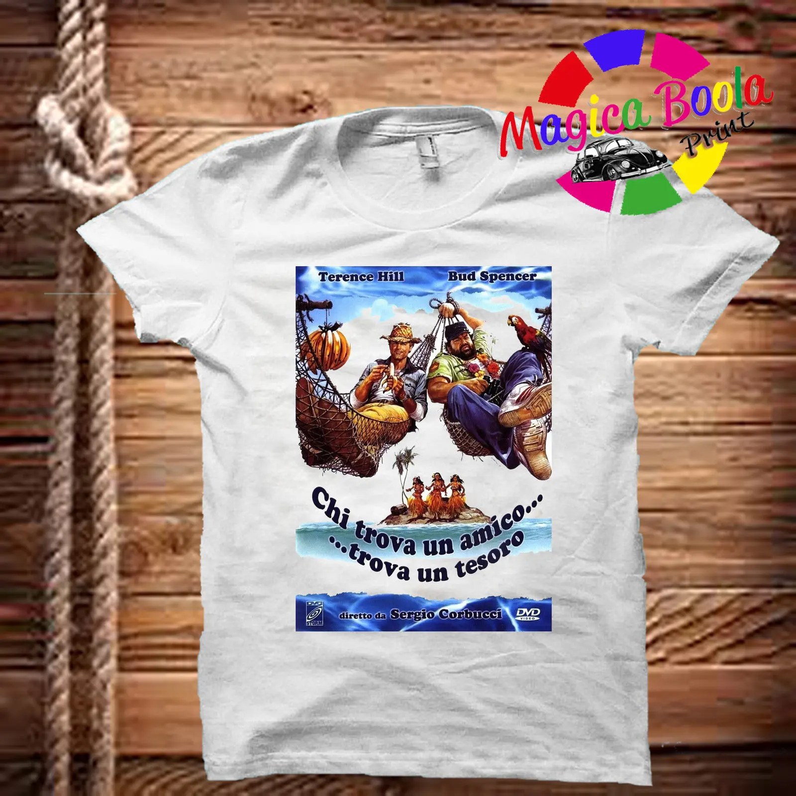 

T-SHIRT UOMO DONNA BUD SPENCER TERENCE HILL IO STO CON GLI IPPOPOTAMICool Casual pride t shirt men Unisex tshirt free shipping