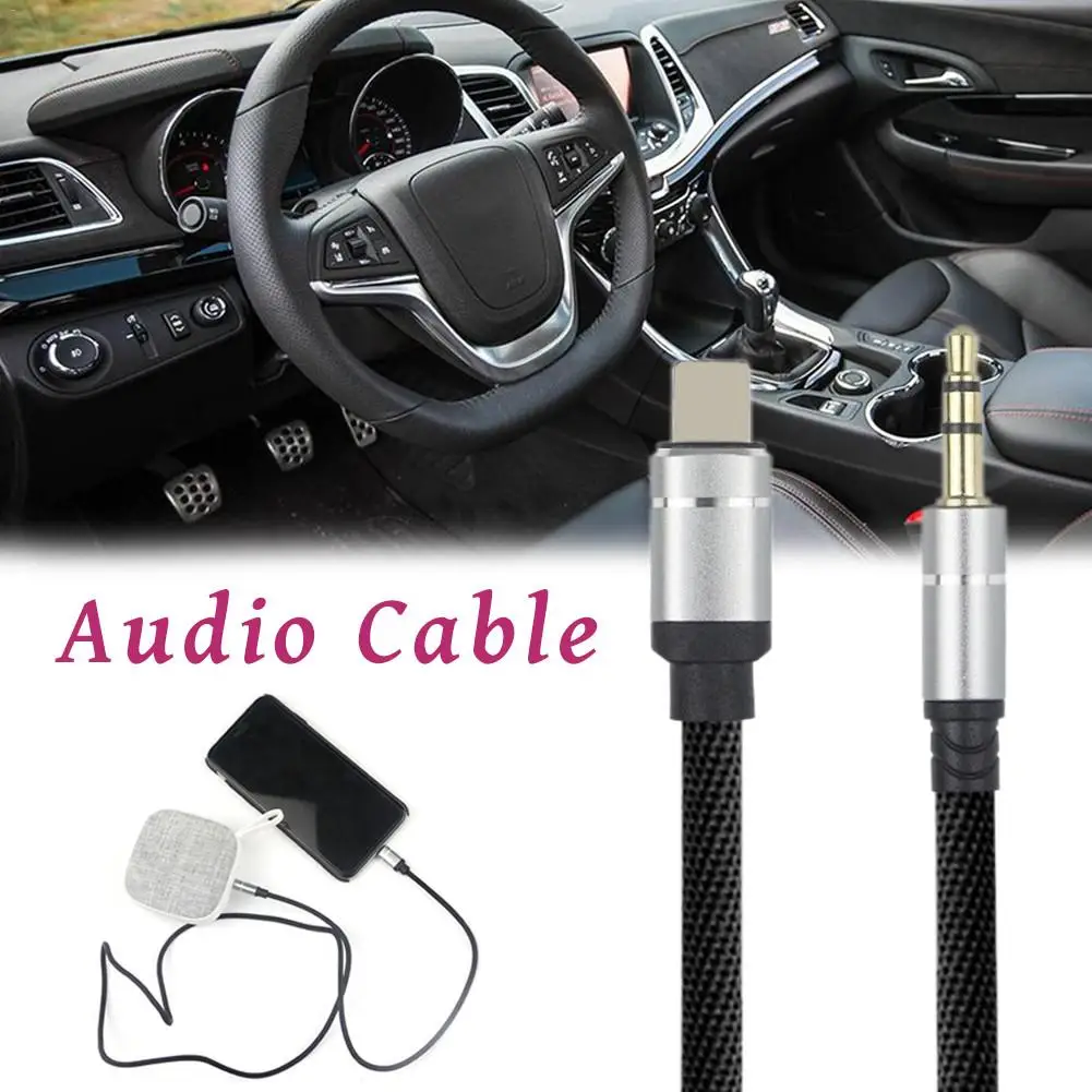 

2018 New Arrival Car AUX Audio Cable Lightning For 3.5mm IOS 8plus/X Audio Headset Dropship 7.23