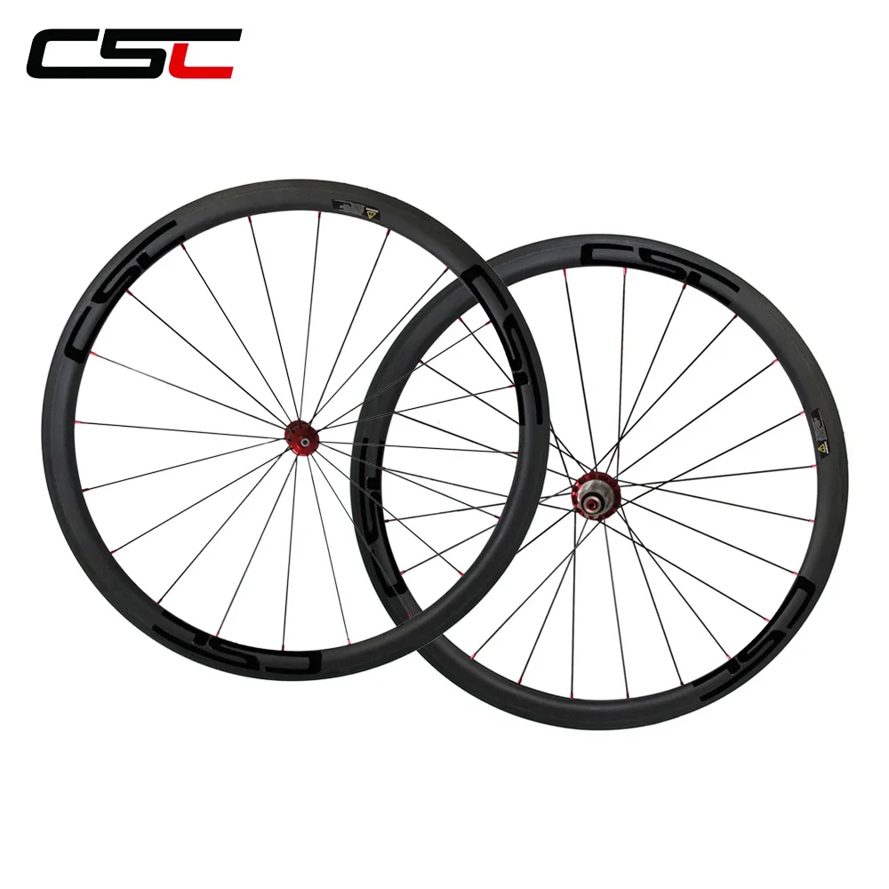 Sale CSC Road bike wheelset 700C full carbon 38mm clincher wheels 23mm width Powerway R36 hub cn 424 Pillar 1420 sapim aero spoke 2 Sale CSC Road bike wheelset 700C full carbon 38mm clincher wheels 23mm width Powerway R36 hub cn 424 Pillar 1420 sapim aero spoke 2