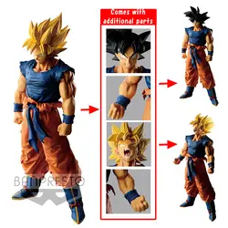 Tronzo оригинальный Banpresto Dragon Ball Супер Легенда битва мира Гоку черные волосы SSJ ПВХ фигурку модели DBZ Figural