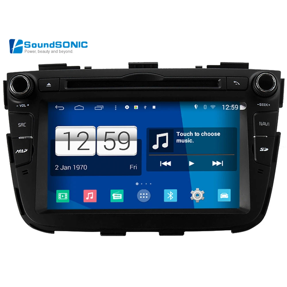 Android 4 4 4 For Kia Sorento 2013 2014 Autoradio Car Media DVD GPS Navigation Navigator