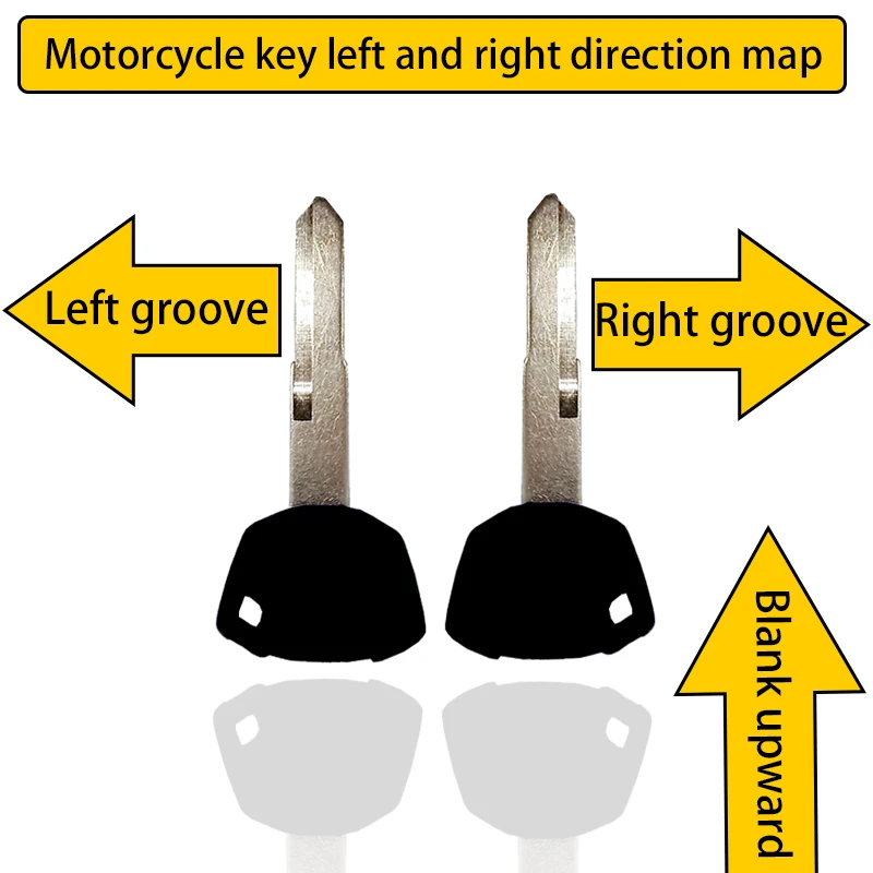 Совершенно мотоциклетный запасной ключ Uncut для HONDA скутер Магнит мотоцикл противоугонные блокировочные ключи DIO Z4 125 SCR100 WH110