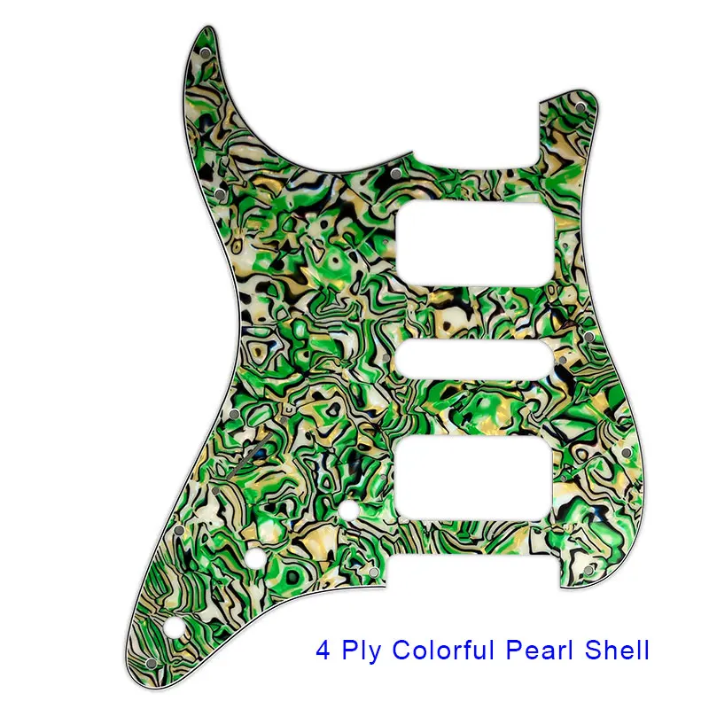 4 ply colorful pearl shell st pickguard