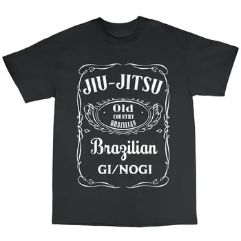 

Jiu Jitsu Brazilian T-Shirt 100% Premium Cotton Karate Martial Artser Bushido Shirts Homme Novelty T shirts Men