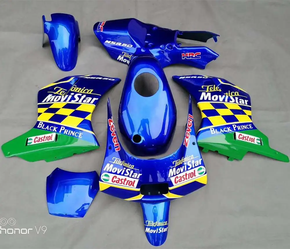 

Motorcycle Bodywork Fairings Injection Molding Painted Side Panel Guard Mudguard for Honda NSR50 NSR50R