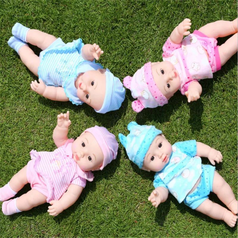 intelligent simulation baby doll change clothes toys early education