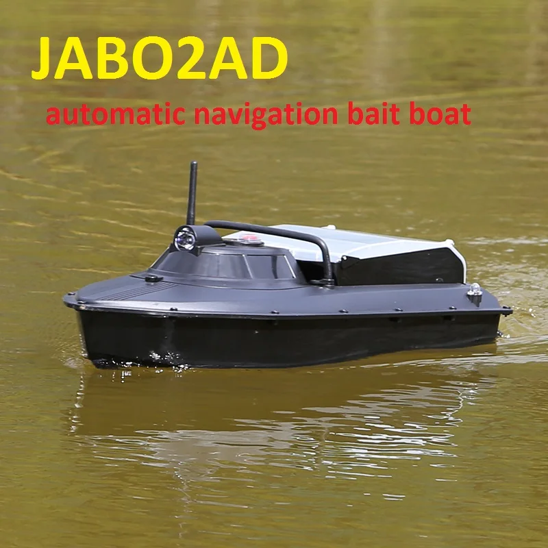 JABO 2AD 10A GPS الطيار الآلي قارب طعم سمك GPS للملاحة السيارات RC قارب الطعم صياد السمك