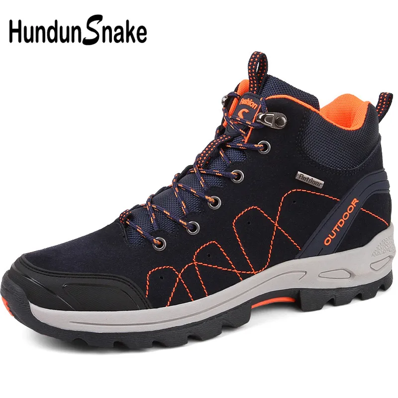 

Hundunsnake High Mens Hiking Boots Tracking Outdoor Shoes Men Trekking Boots Man Mountain Boots Trekking Shoes Men Sneakers T537