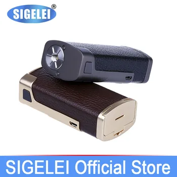 

Classical cow leather & Zinc Alloy vape e Electronic Cigarette Sigelei 213 cow leather box mod