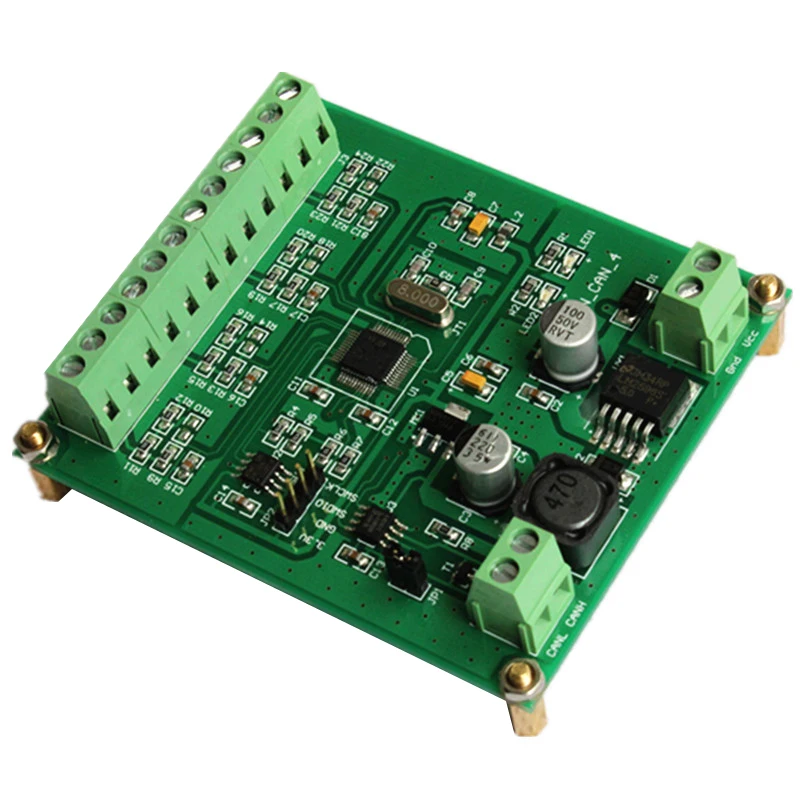 4 way 4-20mA analog input CAN interface acquisition module STM32F103C8T6 development board