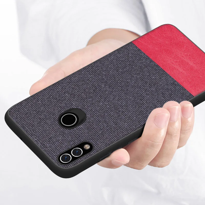 

Case for Huawei For Mate 20 Lite Mate 20 RS Pro Case Soft Silicone edge Shockproof Fabric Cover For Huawei P20 Pro Mate 20 X