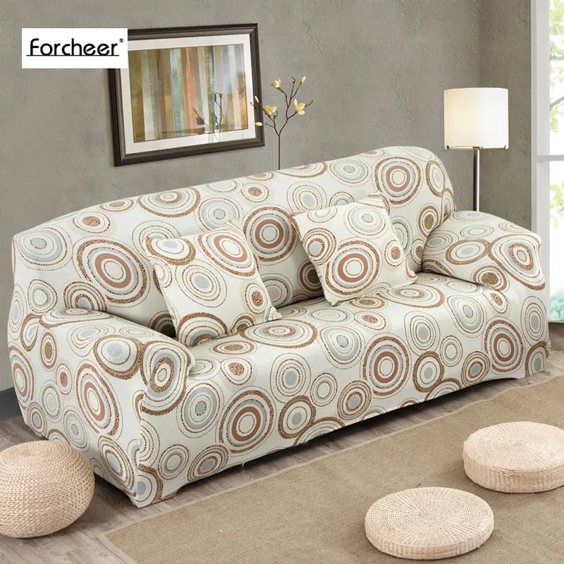 1PC Floral Printing Endless Pattern Sofa Cover All inclusive Slip