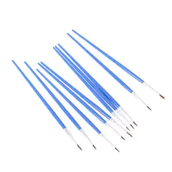 10 шт. модель крюк линия пера специальные точки Кисточки Хобби Моделей живопись Инструменты аксессуар крюк линия пера