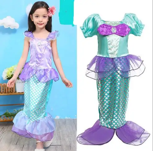 the little mermaid fancy kids girls dresses princess cosplay halloween costumechina - Mermaid Halloween Costume For Kids the little mermaid fancy kids girls dresses princess cosplay halloween costumechina - Mermaid Halloween Costume For Kids