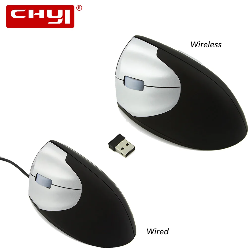 Wired Left Hand Vertical Mouse Ergonomic Gaming Mouse 800 1200 1600 DPI USB Optical Wrist Healthy Mice Mause for PC Computer