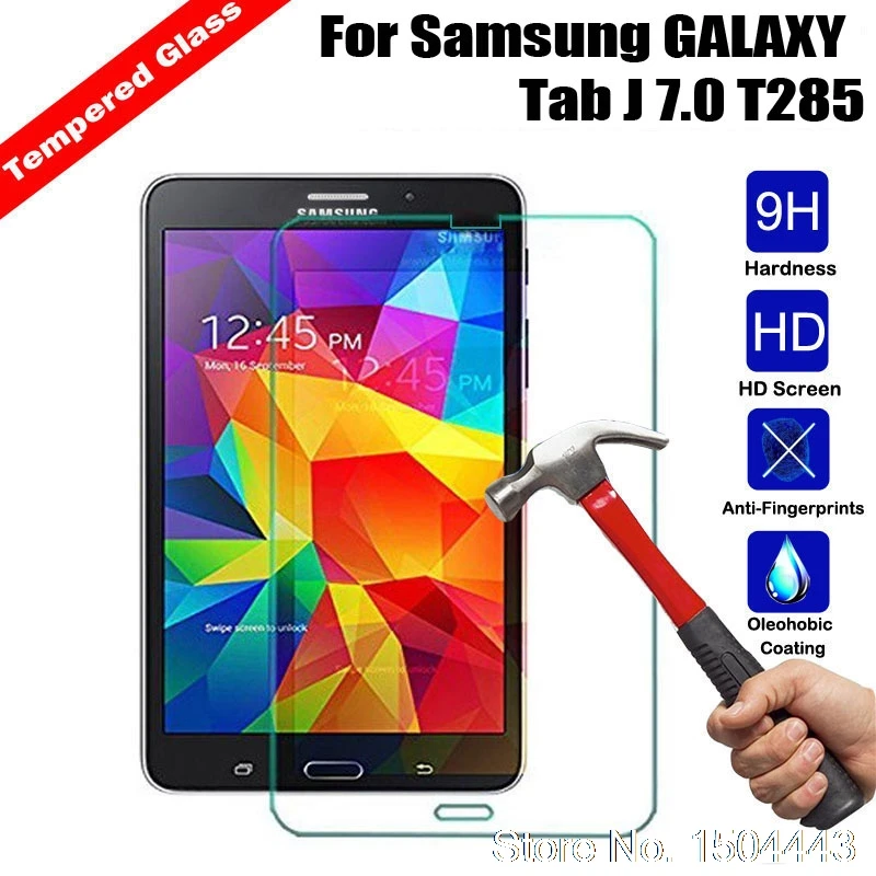 2 X GLASS Premium Tempered Glass For Samsung GALAXY Tab A 7.0 T280 T285