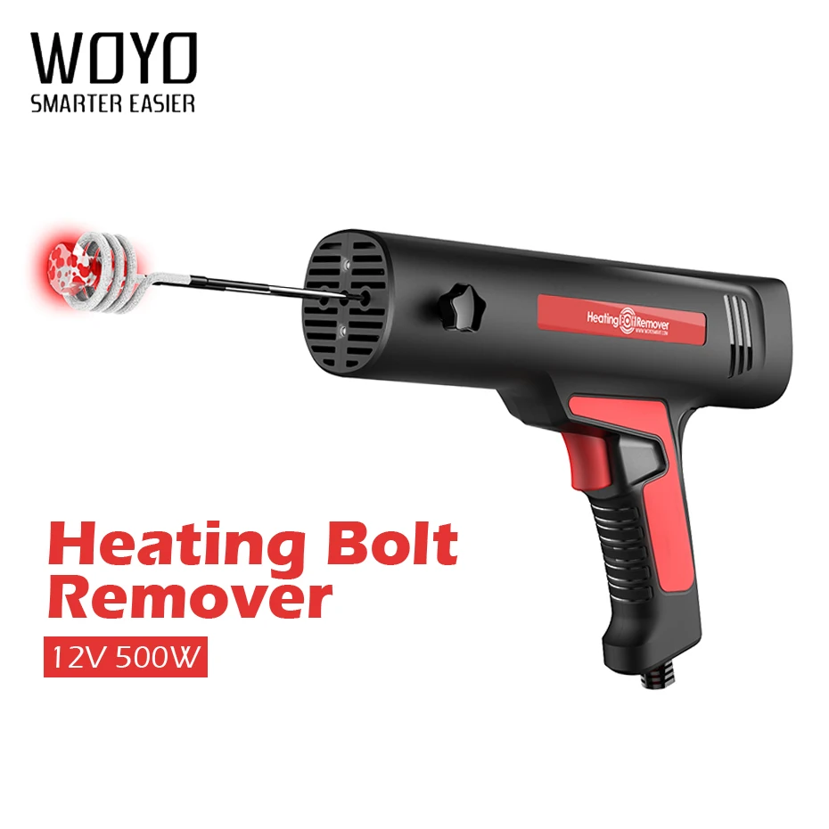 

WOYO 12V Car Induction Heating Bolt Remover Screw Bolt Remove Machine for Rusted Frozen Corrosive Bolt Screw Remove Tool HBR