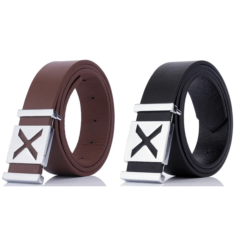 Mens Business Style Belt Designer Strap Male Belt Smooth Buckle Belts For Men Top Quality Girdle Belts For Jeans