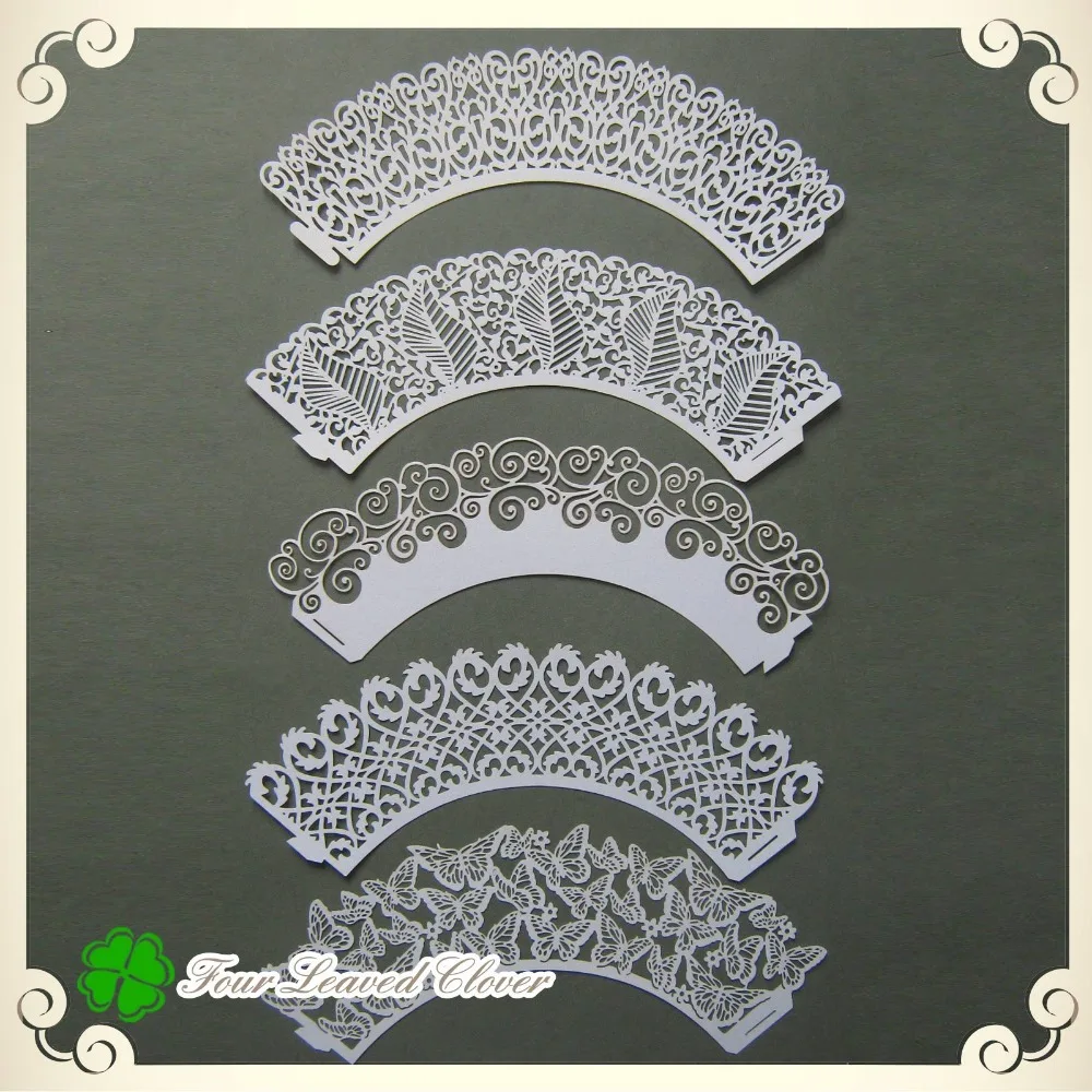 Free Shipping! Wholesale 500pcs/ lot Famous Design Cupcake wrappers