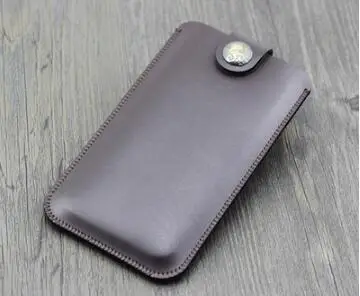 Fssobotlun, для OnePlus 7 T/OnePlus 7 Pro 6 5 чехол для телефона чехол сумка ручной работы из микрофибры кожаный защитный чехол - Цвет: Sheepskin brown