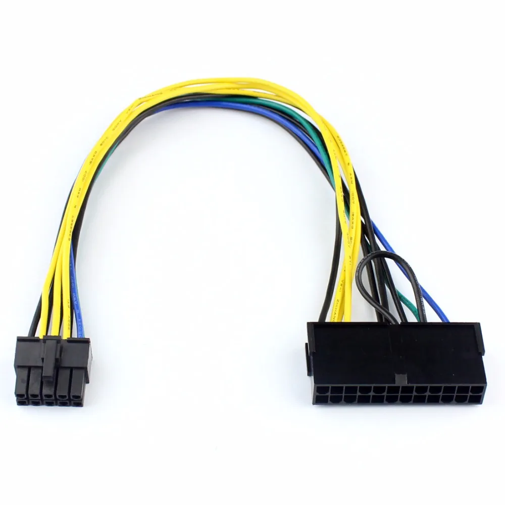 Power Line Data Conversion Line Adapter for Transforming 24 Pin to 10 Pin Lenovo PC