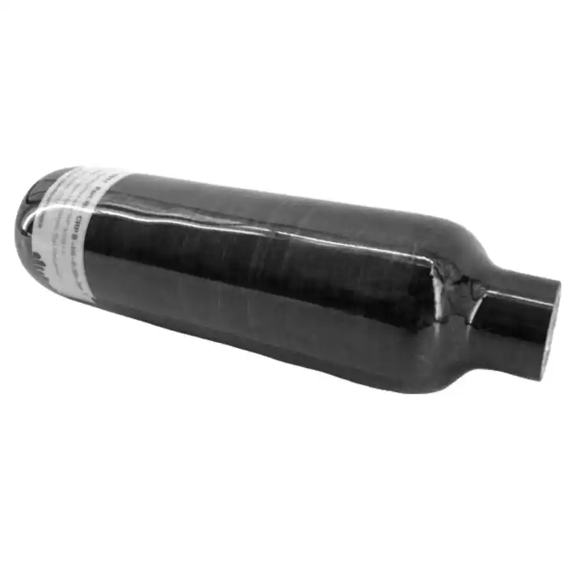 Acecare Carbon Fiber Hpa Tank 4500Psi 500cc CE Black Mini Compressed Air Bottle