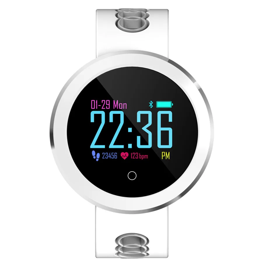 

Luxury Monitor Smart Watch Men Women Watches Pedometer Calorie Sport Heart Rate Blood Fitness Tracker for Male Female Gifts