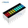 5 unids/lote 10 segmentos 4 Color Módulo De Pantalla LED nivel de batería Bar gráfico pantalla de potencia módulo indicador rojo amarillo verde azul ► Foto 2/6
