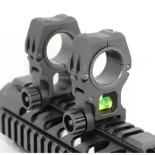 Страйкбольное ружье прицел 25,4 мм/30 мм общее использование пузырьковый уровень крепление с 20 мм Пикатинни Крепление для охоты