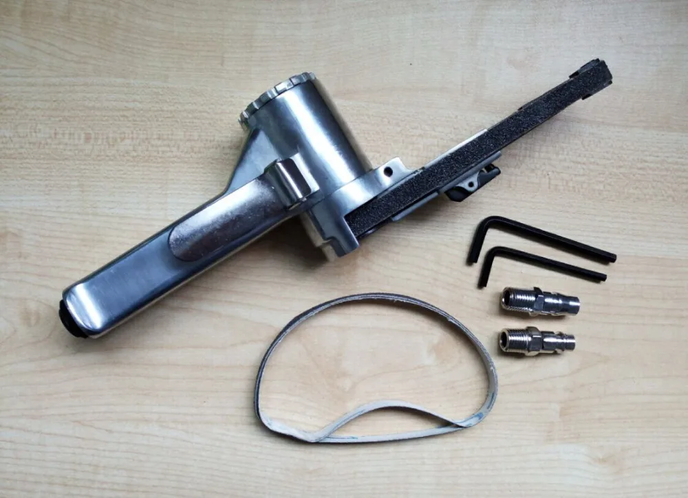 

Whole sale to Russia only 20pcs/lot 10mm*330mm air belt sander pneumatic belt sander