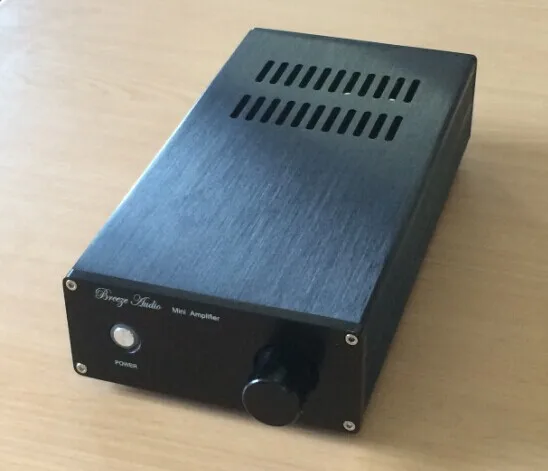 1306A mini Full aluminum Power amplifier chassis AMP case Enclosure headphone amp case PSU Box DIY