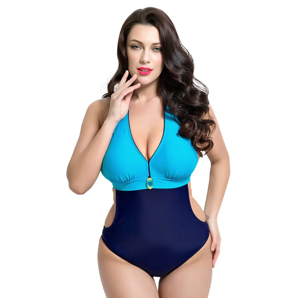 full figure women's swimwear