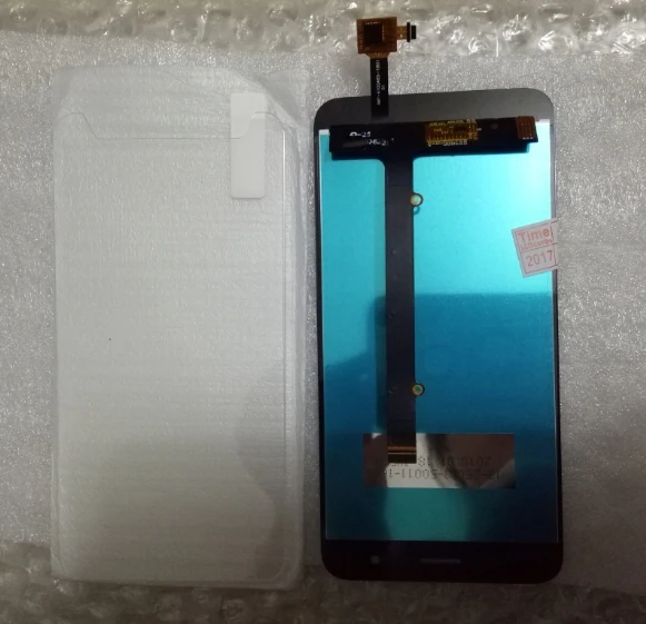 Black LCD For Micromax Q465 Canvas Juice 4 Display Touch Screen Digitizer sensor Assembly cell phone part + temper glass | Мобильные