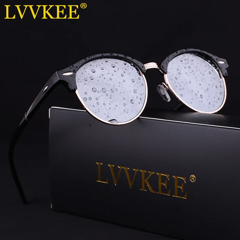 LVVKEE классические зеркальные женские поляризационные солнцезащитные очки в