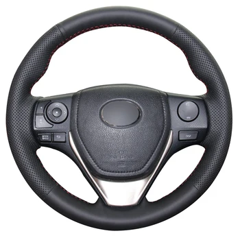 

Black Artificial Leather Car Steering Wheel Cover for Toyota RAV4 2013-2016 Toyota Corolla 2014-2016 Scion iM 2016